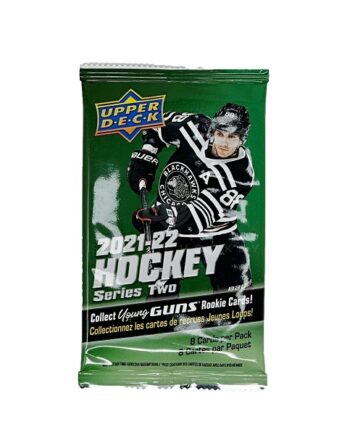 Upper Deck 2021-22: Series   Hockey Cards Gravity Feed Booster Pack