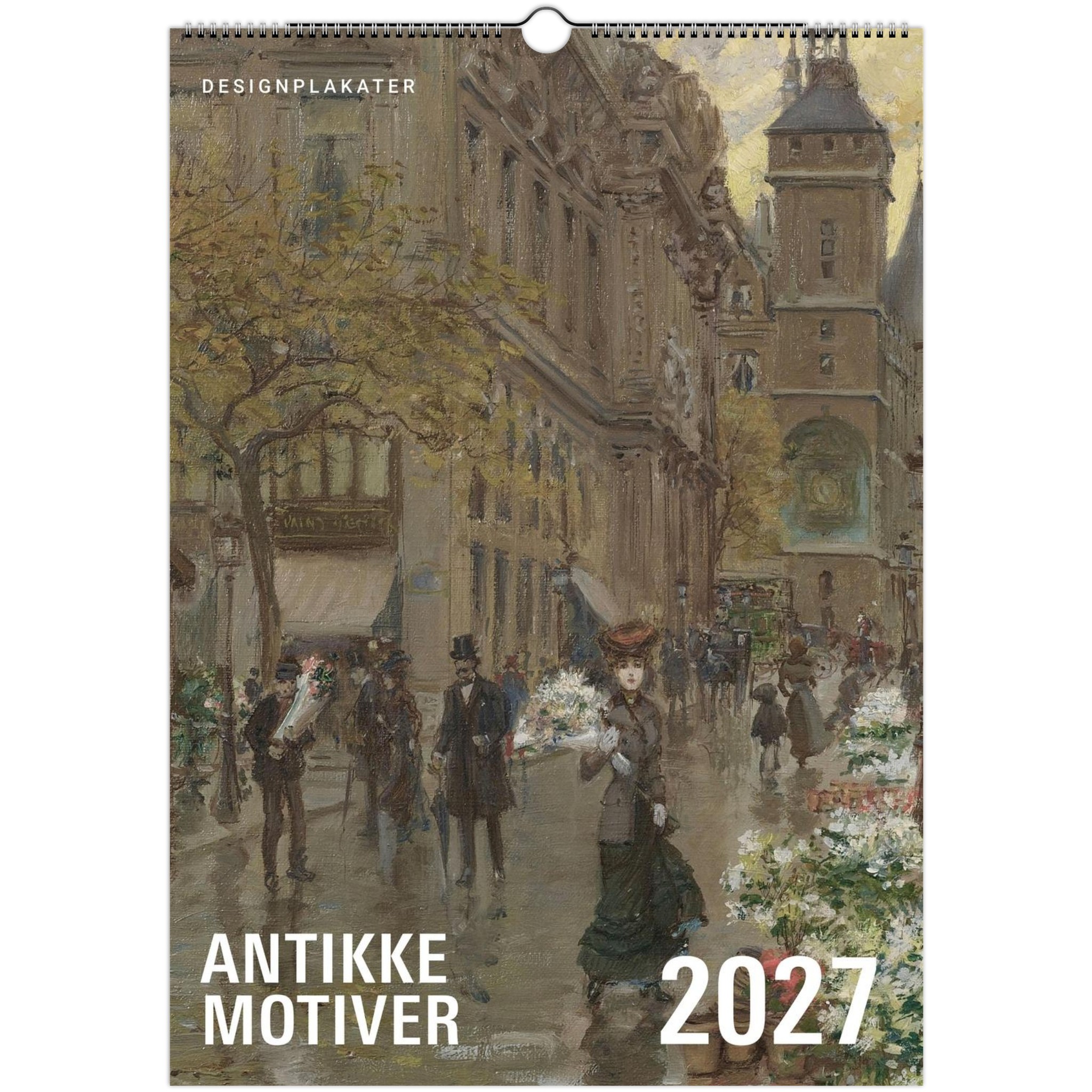 Vægkalender  Antikke Motiver