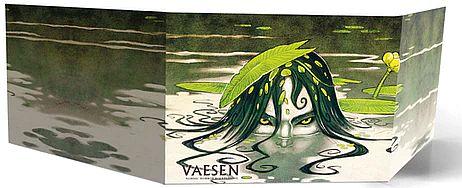 Vaesen    195 166 Sen   195 164 Sen  Rpg: Nordic Horror: Gm Screen   Map