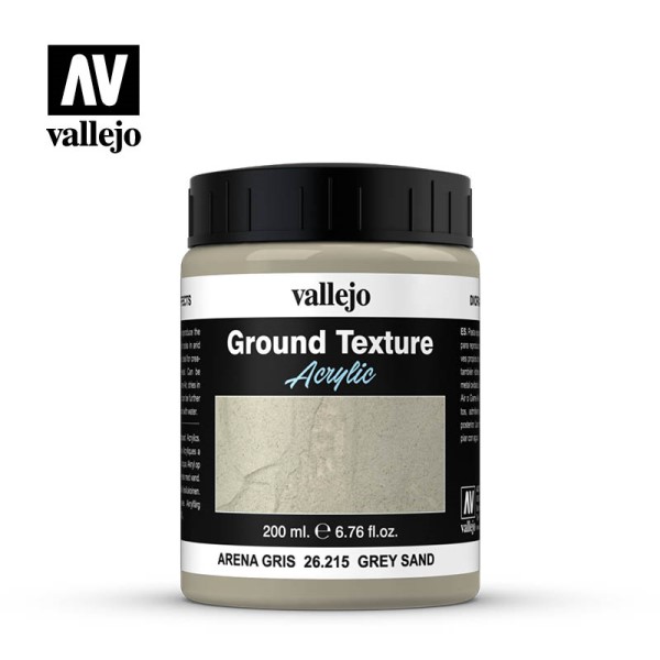 Vallejo Diorama Effects: Grey Sand  200 Ml