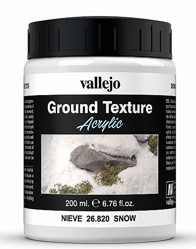 Vallejo Diorama Effects: Ground Texture Snow  200 Ml