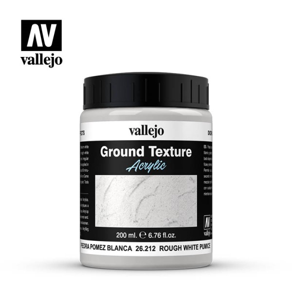 Vallejo Diorama Effects: Rough White Pumice  200 Ml