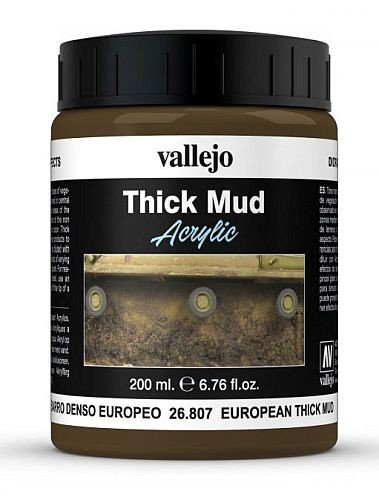 Vallejo Diorama Effects: Thick Mud European  200 Ml