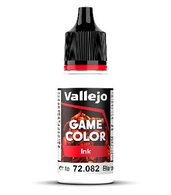Vallejo Maling Game Color: Ink White 18ml