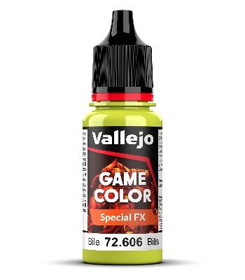 Vallejo Maling Game Color: Special Fx  Effects  Bile 18ml