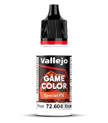 Vallejo Maling Game Color: Special Fx  Effects  Frost 18ml