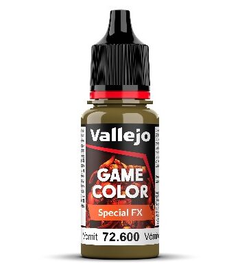 Vallejo Maling Game Color: Special Fx  Effects  Vomit 18ml