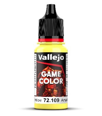 Vallejo Maling Game Color: Toxic Yellow 18ml