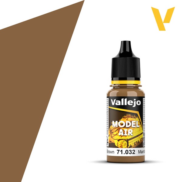 Vallejo Maling Model Air: Golden Brown 17ml
