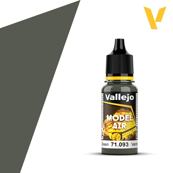 Vallejo Maling Model Air: Nato Green 17ml