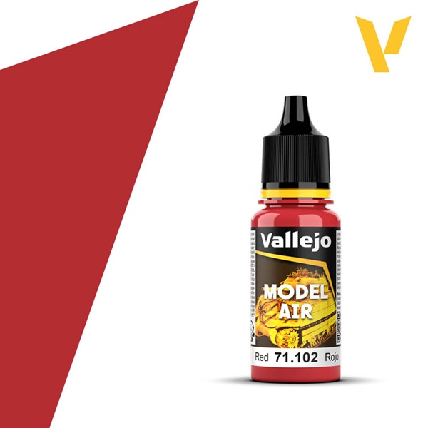 Vallejo Maling Model Air: Red 17ml