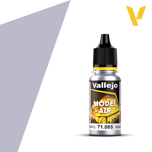 Vallejo Maling Model Air: Steel  Metallic  17ml