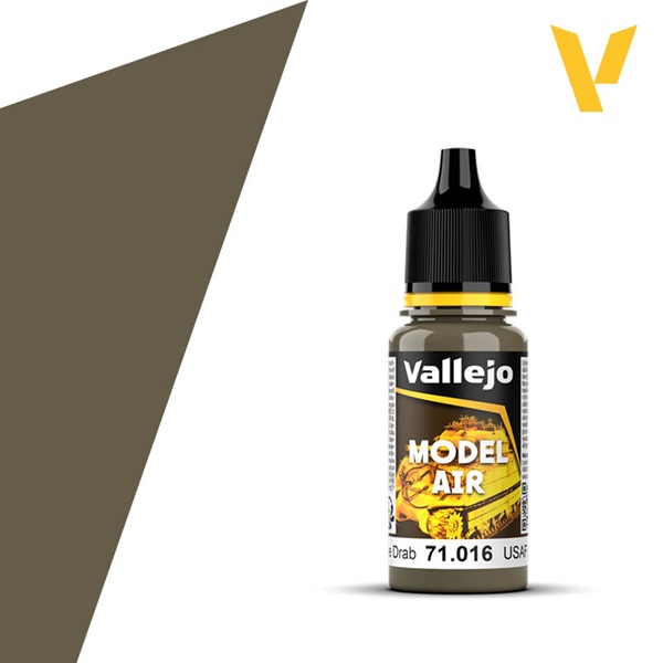 Vallejo Maling Model Air: Usaf Olive Drab 17ml