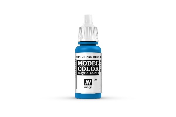 Vallejo Maling Model Color: Blue Fluo 17ml