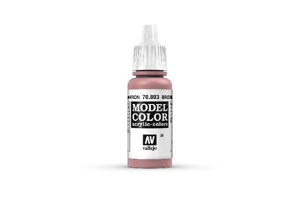 Vallejo Maling Model Color: Brown Rose 17ml