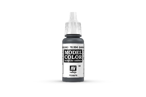 Vallejo Maling Model Color: Dark Grey 17ml