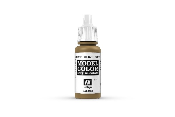 Vallejo Maling Model Color: Green Brown 17ml