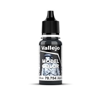Vallejo Maling Model Color: Matt  073  Continental Blue 18ml