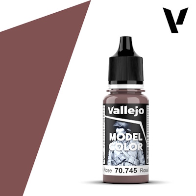 Vallejo Maling Model Color: Matt  011  Dark Rose 18ml