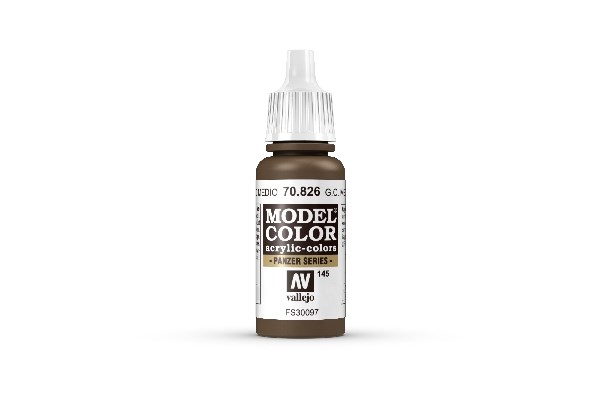 Vallejo Maling Model Color: German Camouflage Medium Brown 17ml