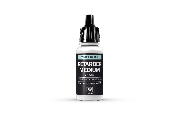 Vallejo Maling Model Color: Medium Retarder Medium 17ml