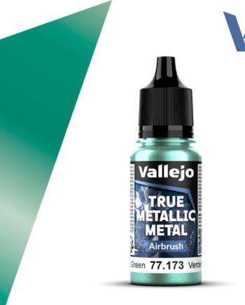 Vallejo Maling True Metallic Metal: Airbrush Beetle Green 18ml