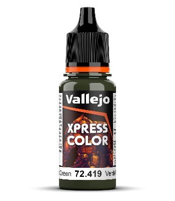 Vallejo Maling Xpress Color: Xpress Color Plague Green 18ml
