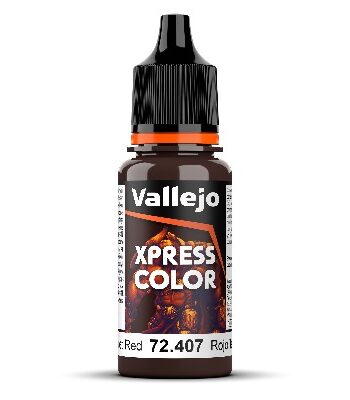 Vallejo Maling Xpress Color: Xpress Color Velvet Red 18ml