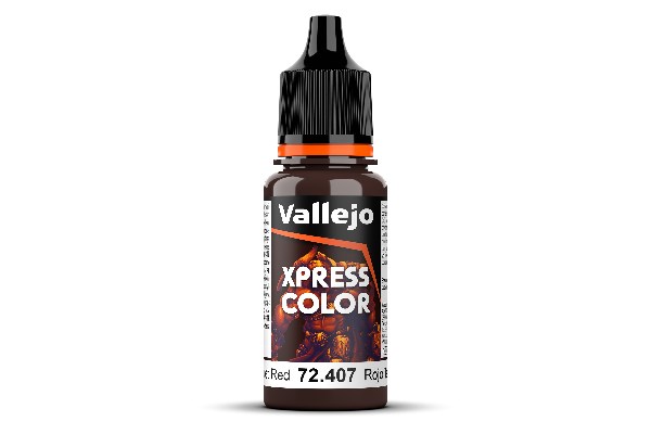 Vallejo Maling Xpress Color: Xpress Color Velvet Red 18ml
