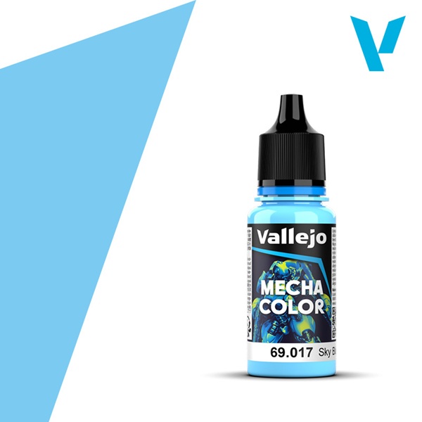 Vallejo Mecha Airbrush Color: Sky Blue 18ml