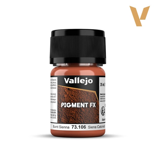 Vallejo Pigments Burnt Sienna 30ml