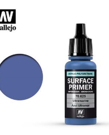 Vallejo Primer  Acrylic-polyurethane : Ultramarine Blue  18 Ml