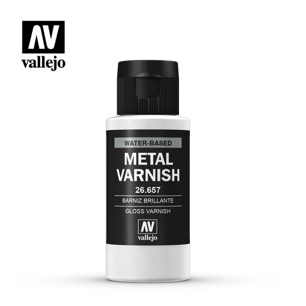 Vallejo  226 128 147  Primer: Gloss Metal Varnish  60 Ml