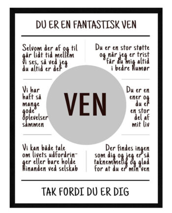 Ven Plakat