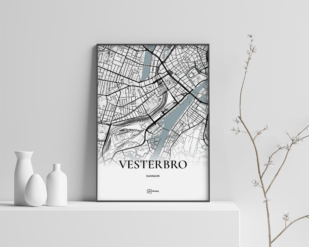 Vesterbro Plakaten 21 30 Cm A4