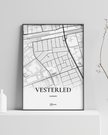 Vesterled  Brøndby  Plakaten 21 30 Cm  A4