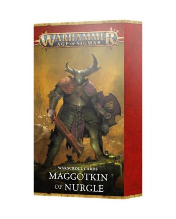 Warhammer: Age Of Sigmar  4th Edition  Warscroll Cards: Maggotkin Of Nurgle  2026  60050201015