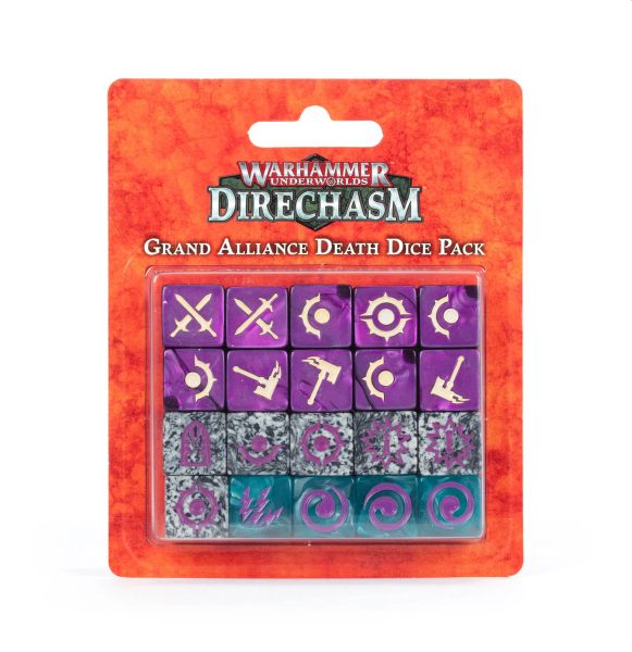 Warhammer Underworlds: Direchasm: Dice Pack Grand Alliance: Death 99220799019