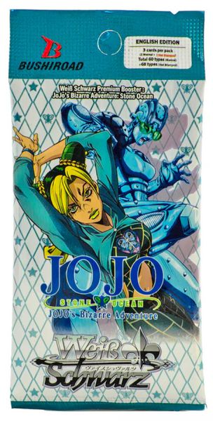 Weiss Schwarz Jojo   Bizarre Adventure: Stone Ocean Premium Booster Pack