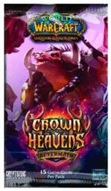 World Of Warcraft Tcg Crown Of The Heavens Booster Pack