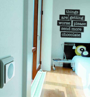 Worse Wallsticker Af Alan Smithee  67x39 Cm