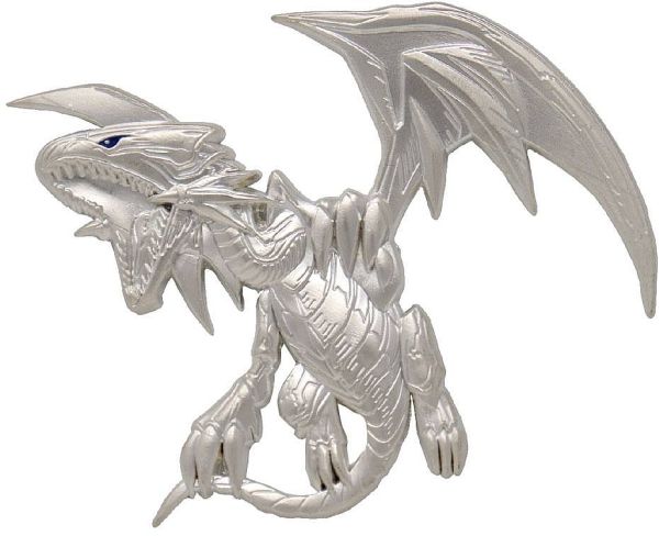 Yu-gi-oh  Blue Eyes White Dragon Limited Edition Silver Pin