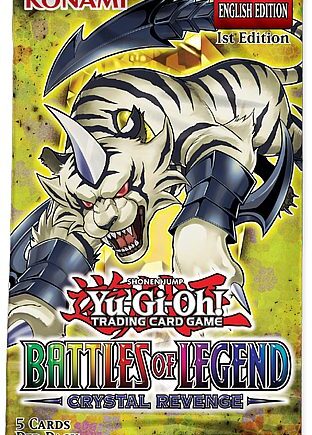 Yu-gi-oh  Booster Pakke Battles Of Legend: Crystal Revenge Booster Pack