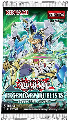 Yu-gi-oh  Booster Pakke Legendary Duelists: Synchro Storm