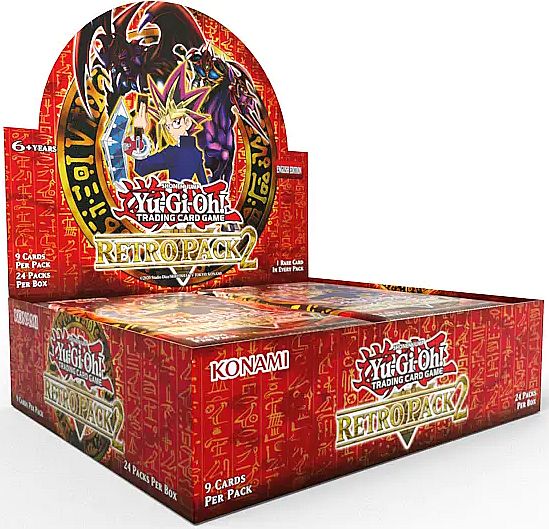 Yu-gi-oh Booster Pakke Retro Pack 2025 Booster Display Box Med 24 Pakker