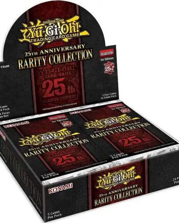 Yu-gi-oh  Booster Pakke 25th Anniversary Rarity Collection Booster Display Box Med 24 Pakker