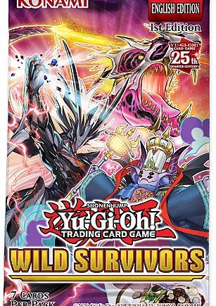 Yu-gi-oh  Booster Pakke Wild Survivors Booster Pack