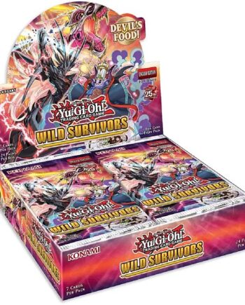 Yu-gi-oh  Wild Survivors Booster Display