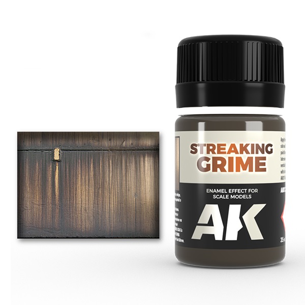 Ak Interactive Effect Paint: Streaking Grime 35 Ml