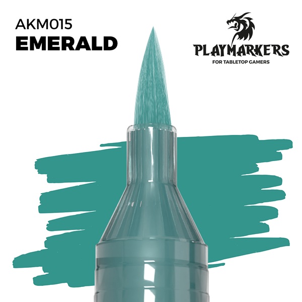 Ak Interactive Playmarkers: Emerald Paint Marker Malingstusch